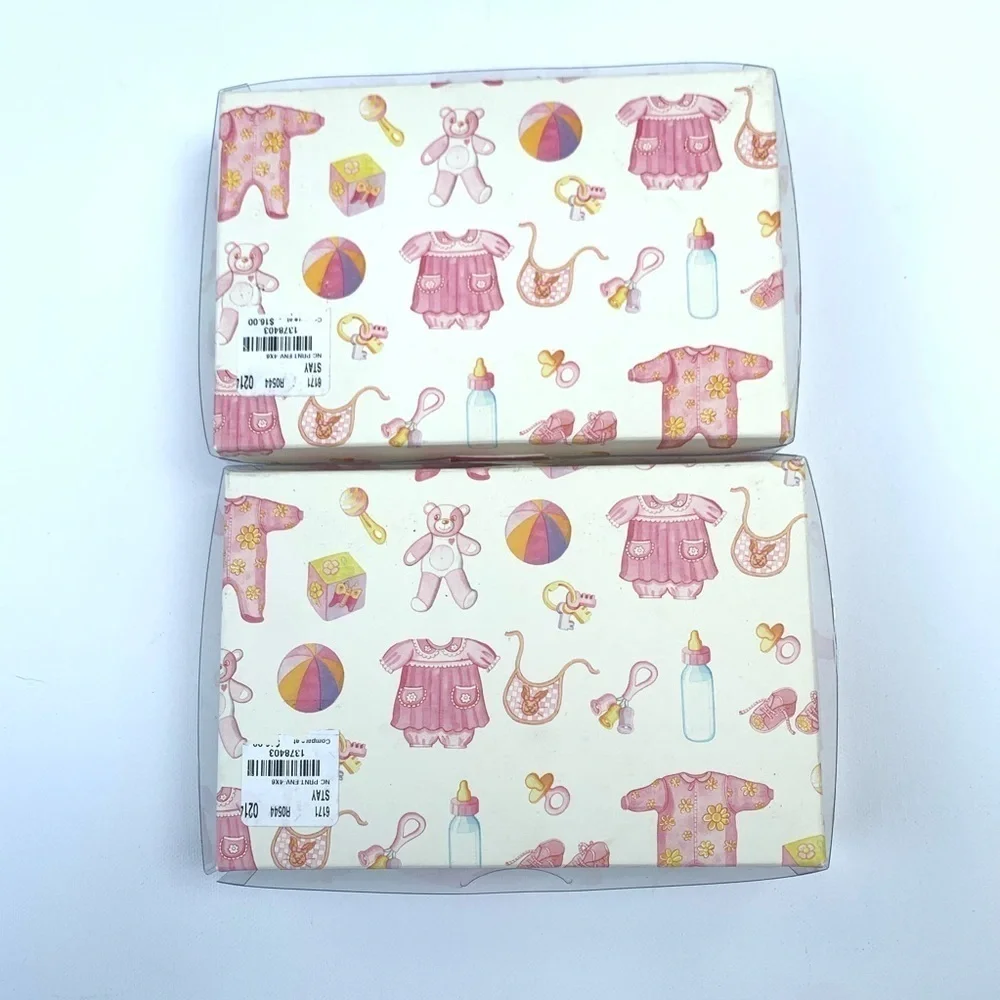 Baby Theme Italian Made Stationary Invitations Thank You Cards